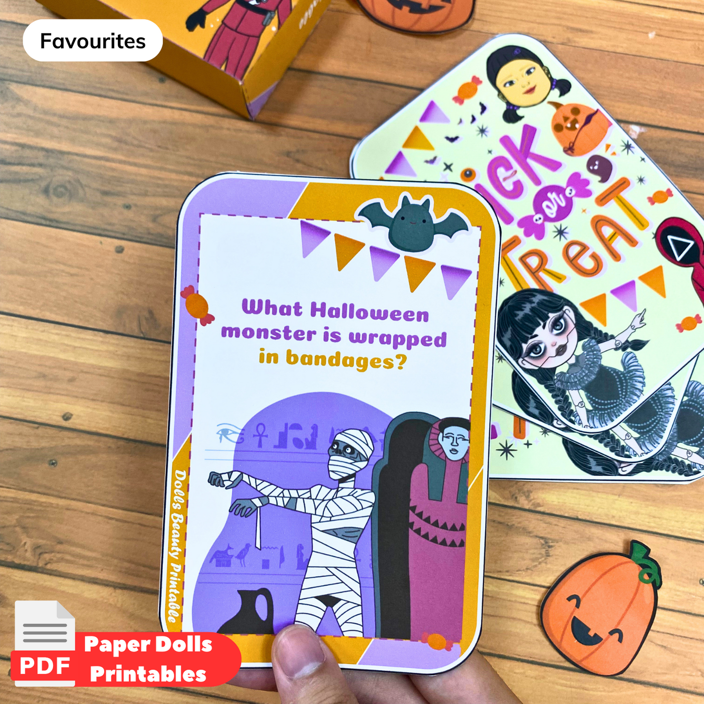 Halloween Flash Cards | Calming Corner Activity | Kids Fall Movement | Montessori homeschool Flashcards | Kid Activities Printable 🌈 Woa Doll Crafts