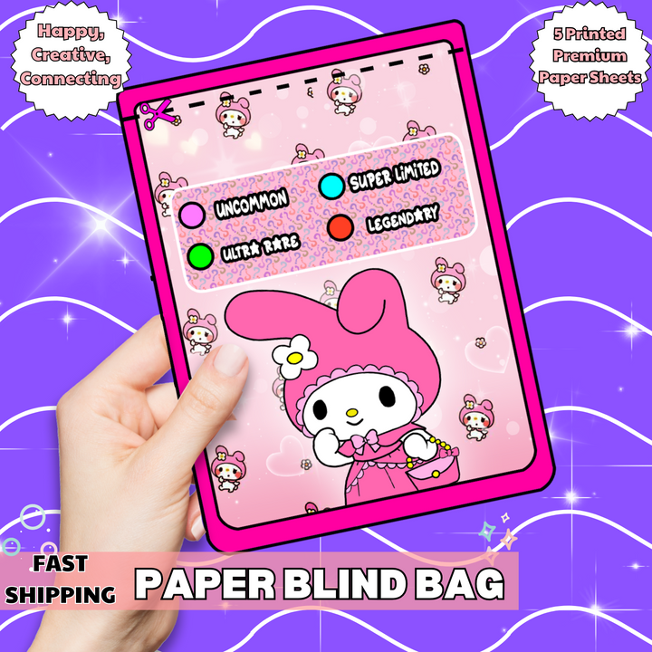 Education Activity Book | Paper Blind Bag Printables, DIY Project for Kids Printable, DIY crafts, Paper Dolls, Activities for Toddlers, Paper Toy Set for kids