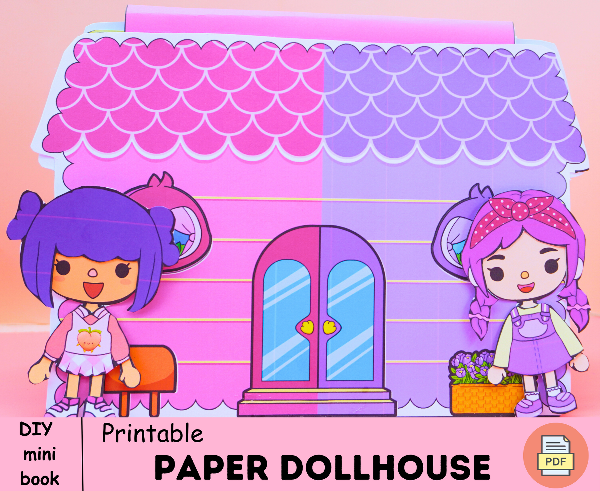 diy crafts doll house paper｜TikTok Search