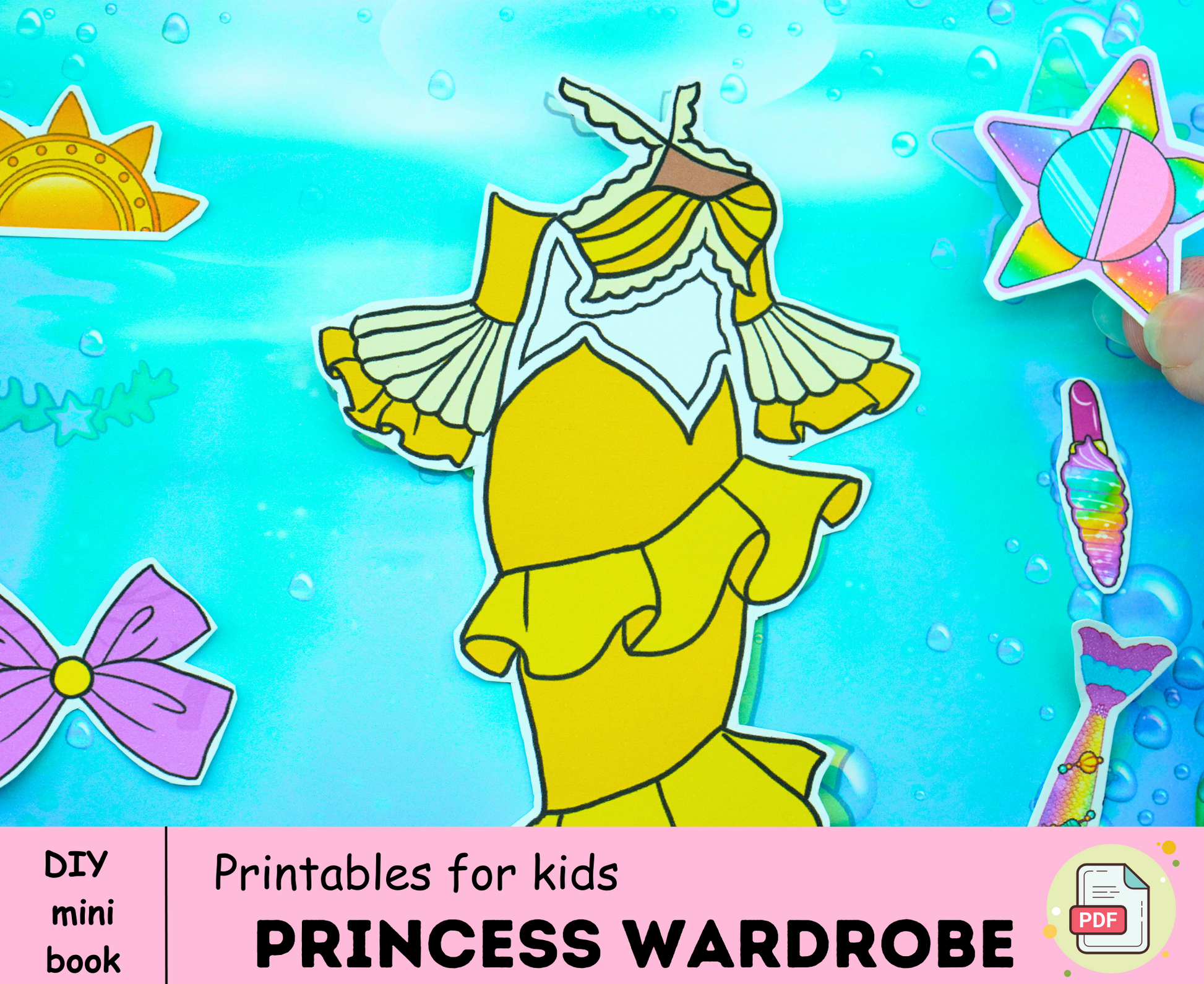 disney princess paper dolls to print