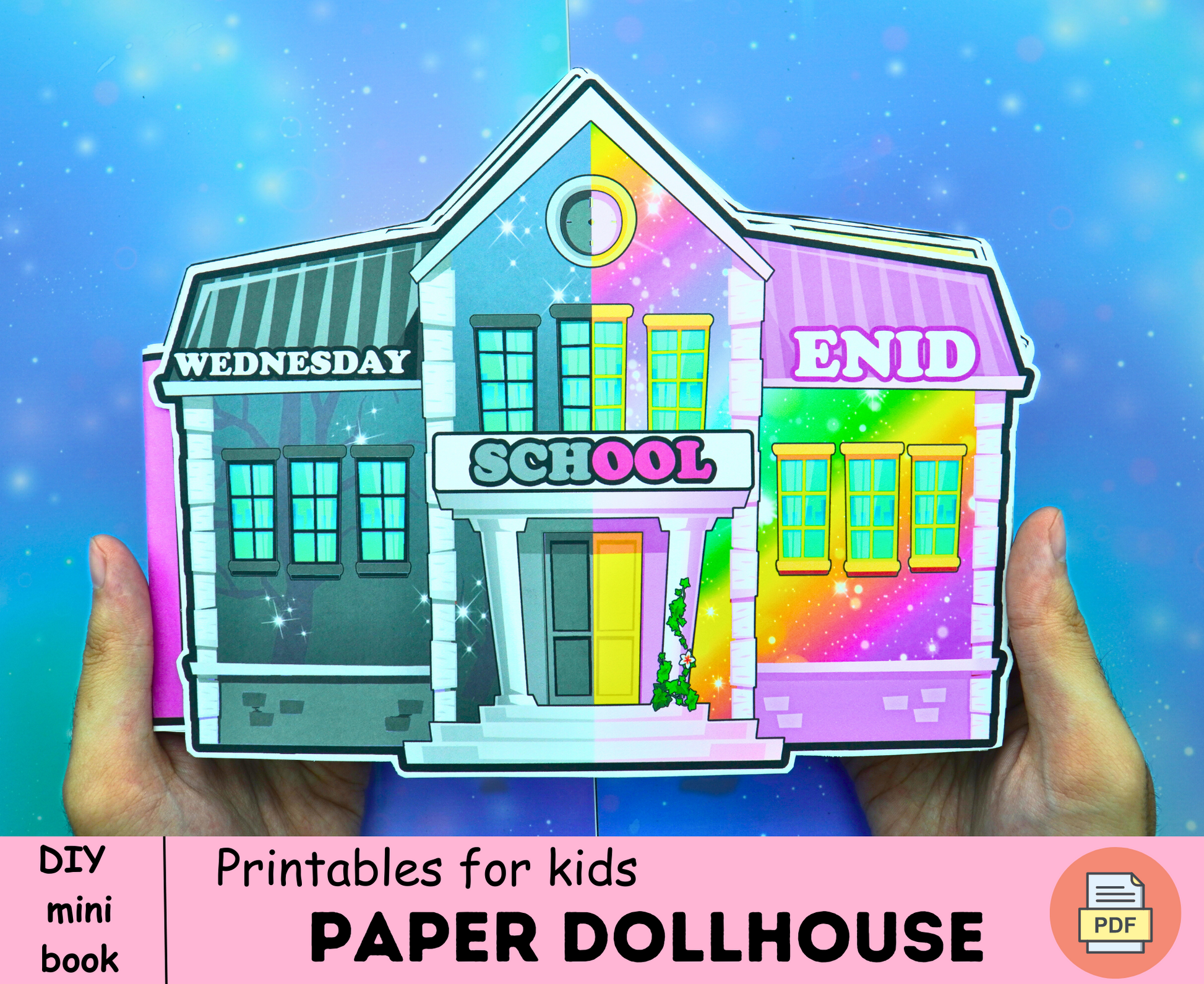 paper dollhouse printables