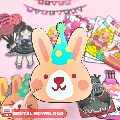 Printable Birthday Tags | Happy Birthday Gift Tag | Instant Download | Editable Printable 🌈 Woa Doll Crafts