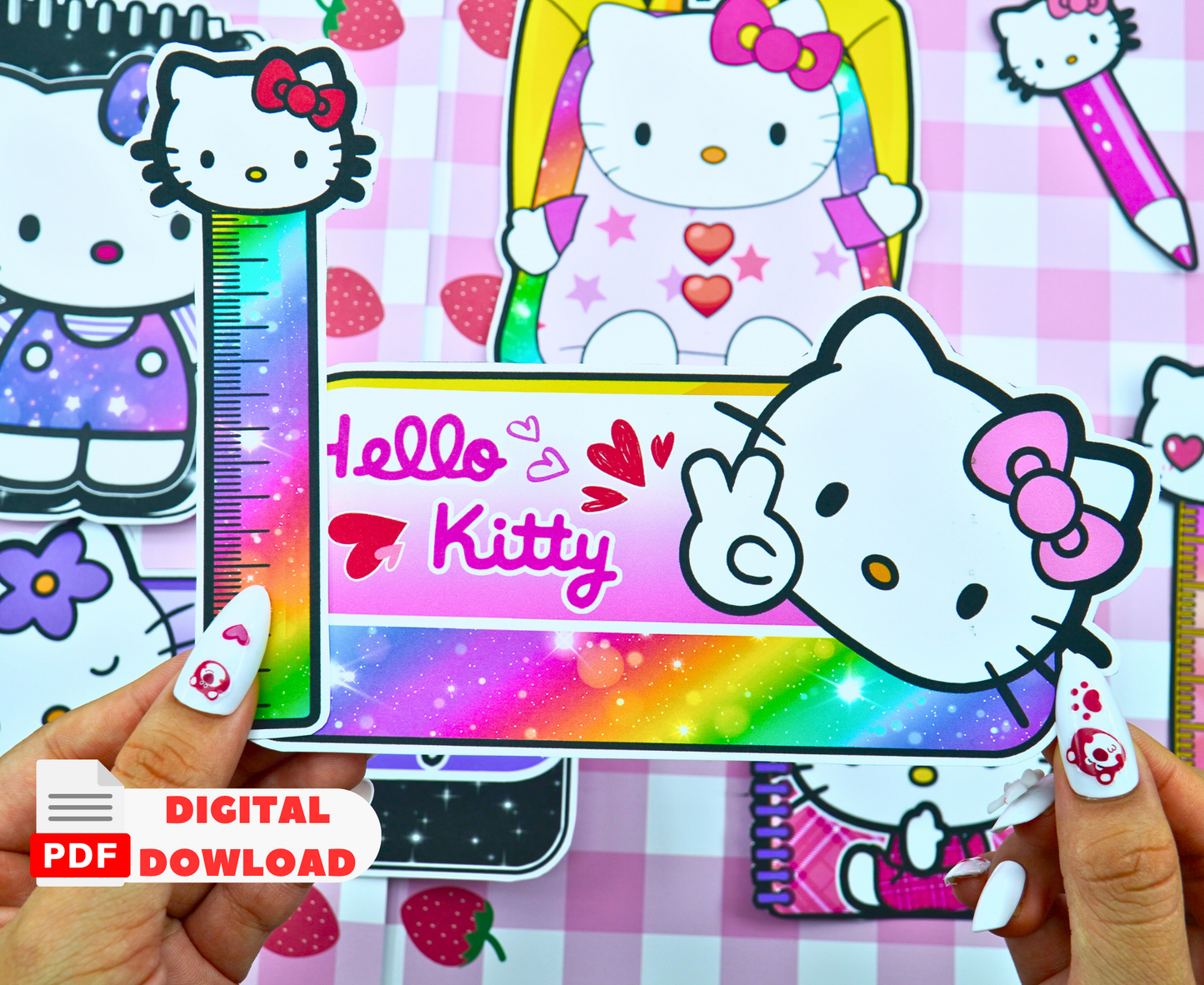 Hello Kitty School Supply Set: Squiggle  Hello kitty school, Hello kitty  gifts, Hello kitty school supplies