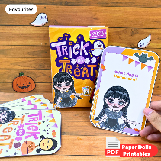 Halloween Flash Cards | Calming Corner Activity | Kids Fall Movement | Montessori homeschool Flashcards | Kid Activities Printable 🌈 Woa Doll Crafts