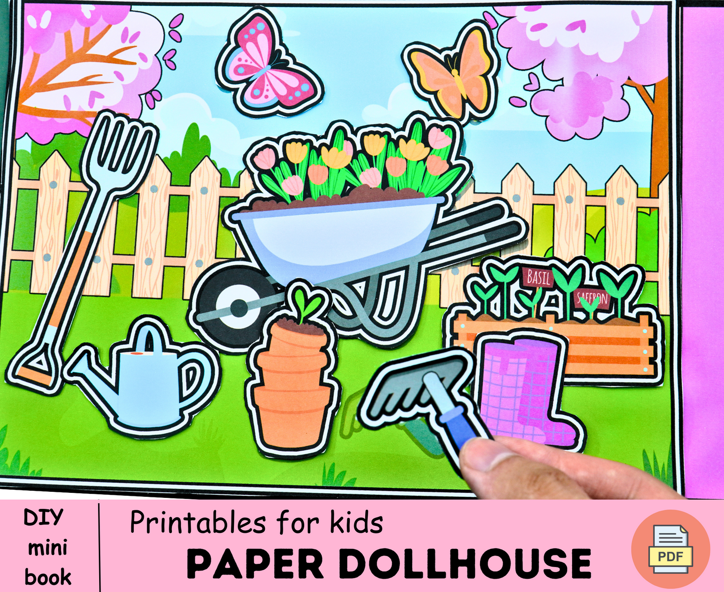 Spring Busy Book Printable version 2.0, Seasons Activity Book| Busy Binder | Busy Binder Activities.🌈 Woa Doll Crafts