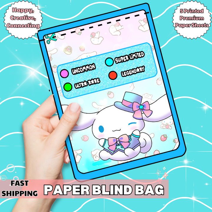 Education Activity Book | Paper Blind Bag Printables, DIY Project for Kids Printable, DIY crafts, Paper Dolls, Activities for Toddlers, Unique Birthday Gifts