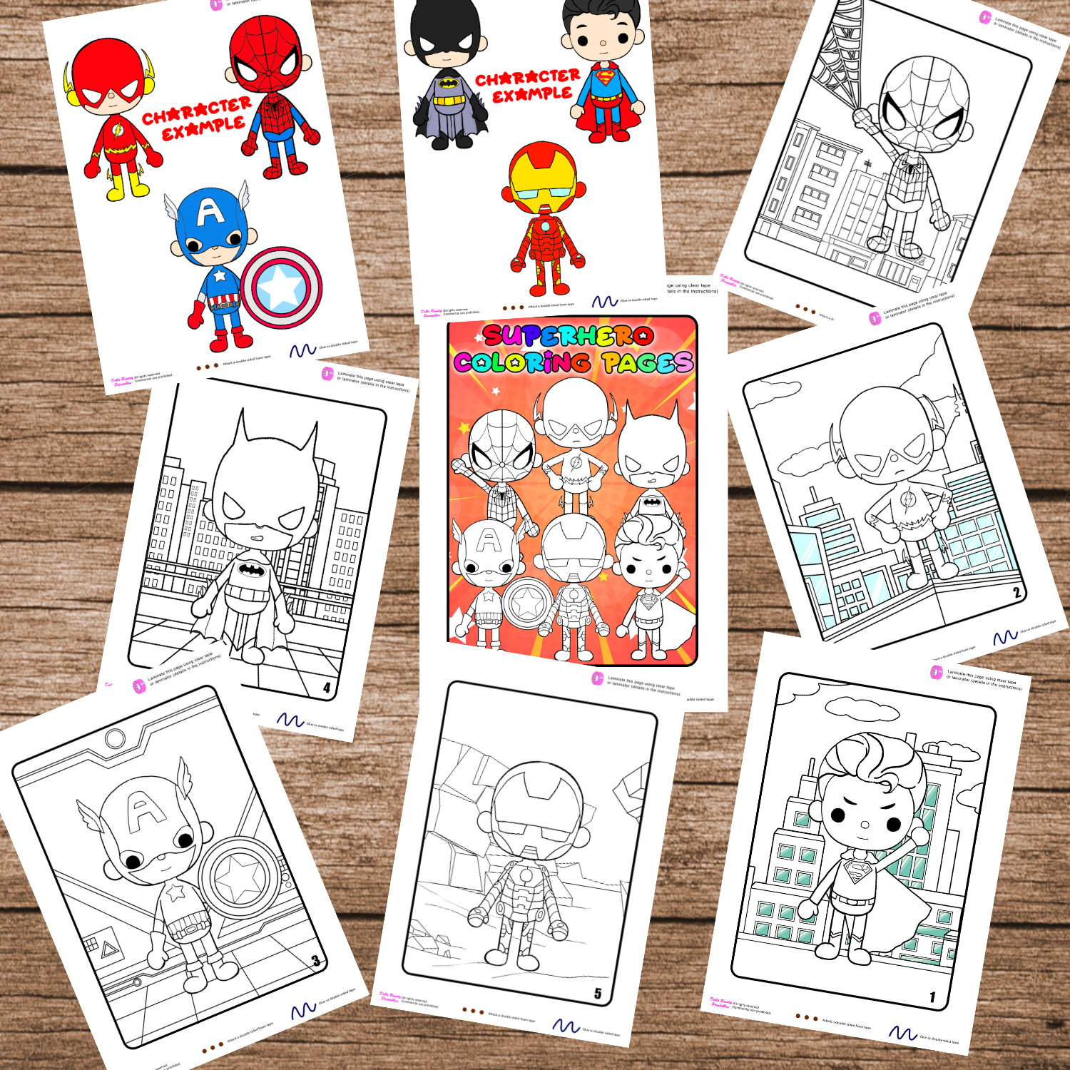 Color Toca Boca Paper Doll and Clothes 🌈 Toca Boca papercraft | 10  Coloring Pages for Toddler | Printable Paper Doll | Coloring Sheets Book |  Improve