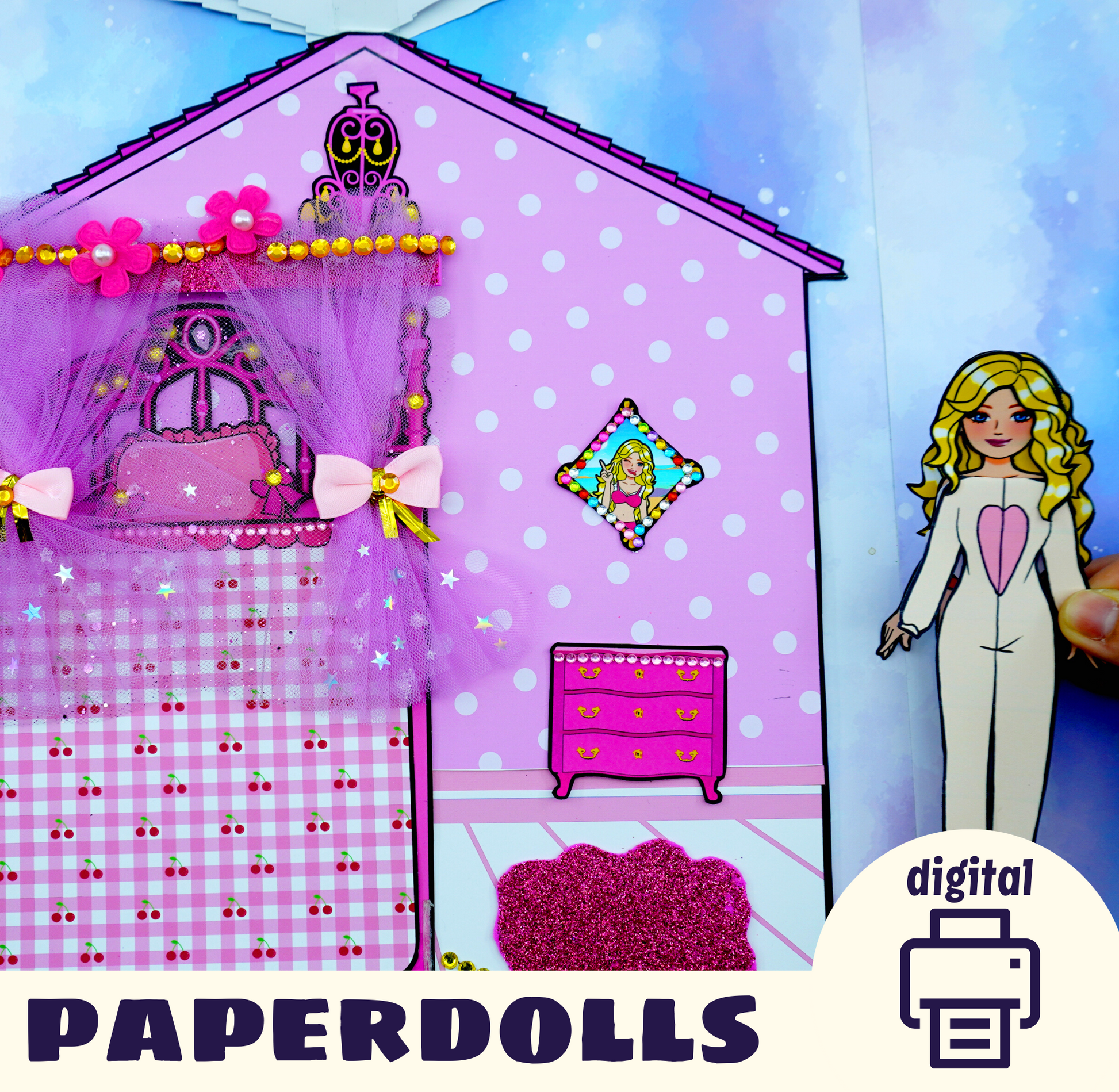 diy crafts doll house paper｜TikTok Search
